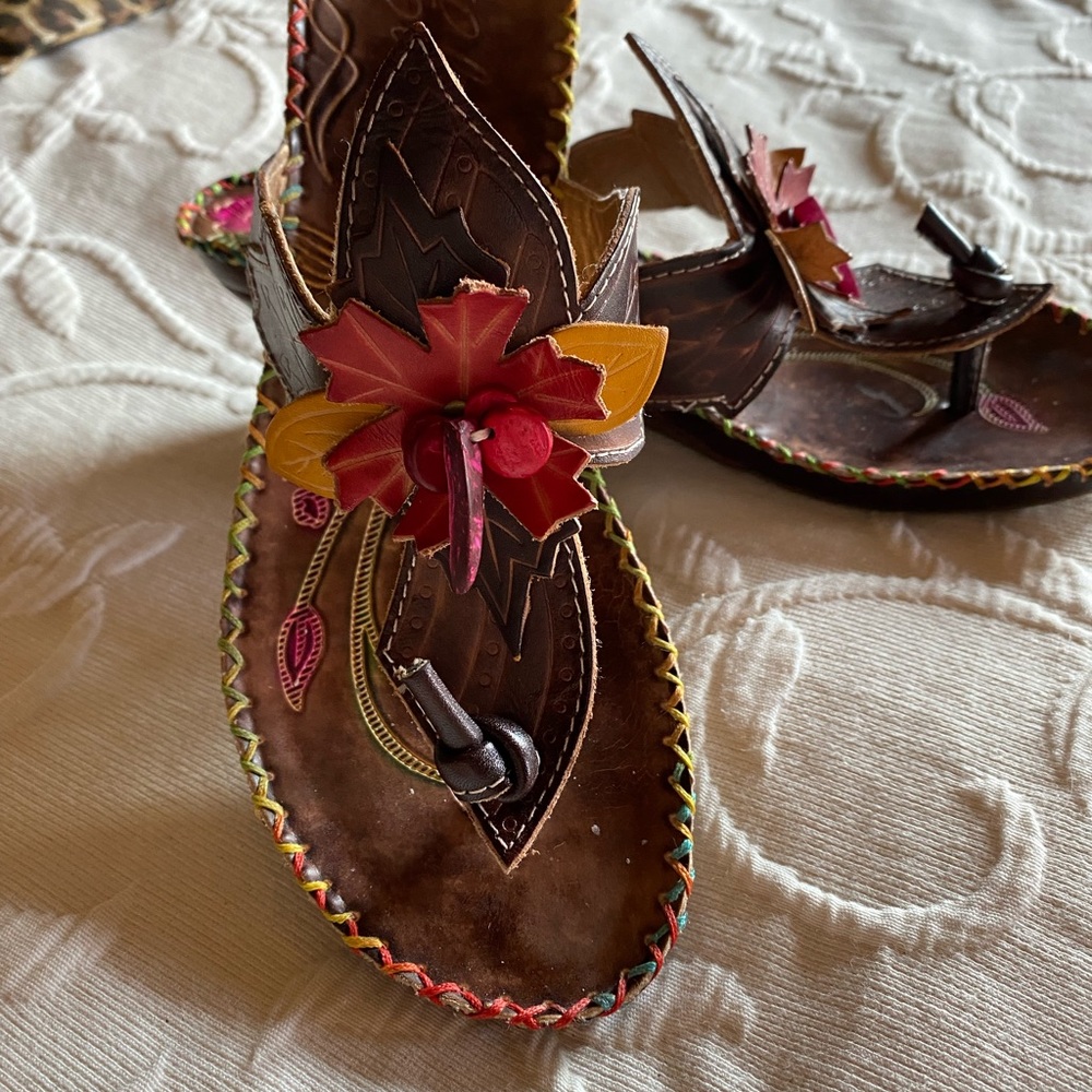 Fabulous wedge sandals.